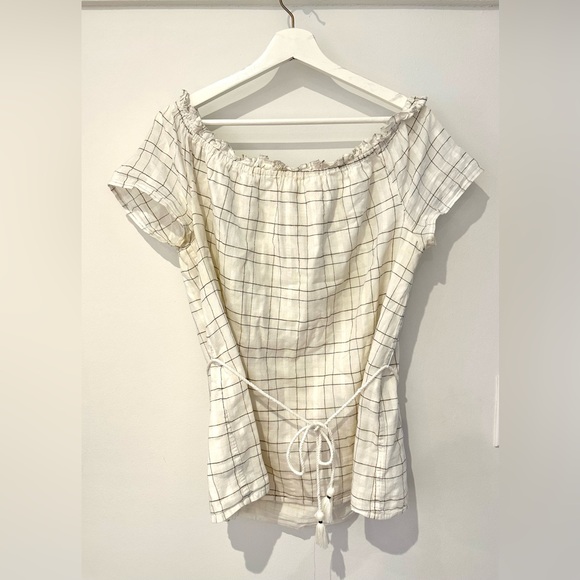 Sezane off-the-shoulder Lou top, size EU 42 / US 10 - Picture 2 of 10